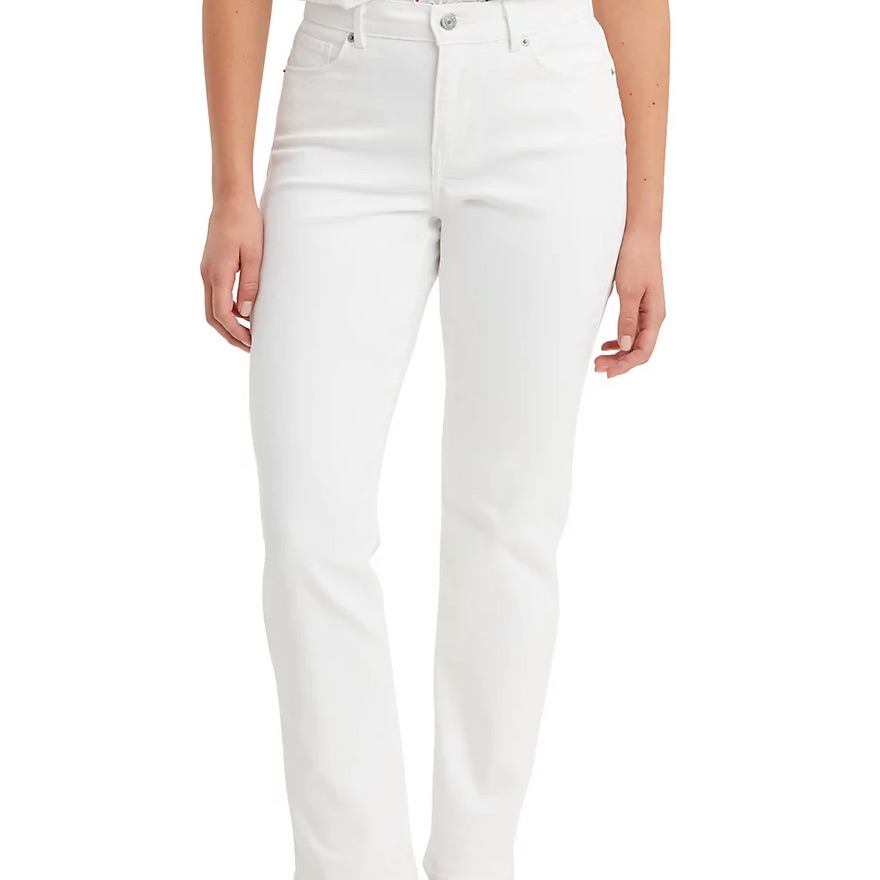 Levi’s Tilted Straight 523 White Jeans - Like New!